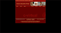 Desktop Screenshot of c-virtual.fceia.unr.edu.ar