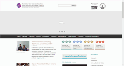 Desktop Screenshot of fcpolit.unr.edu.ar